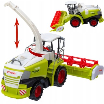 Комбайн ОГРОМНЫЙ КОМБАЙН ИГРУШЕЧНЫЙ ТРАКТОР