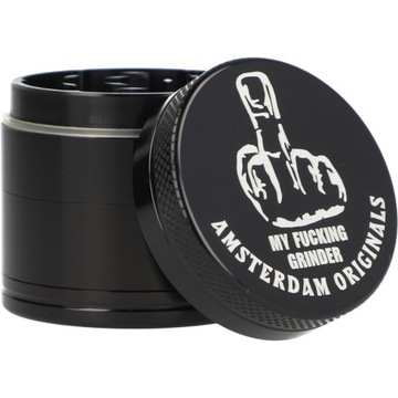 Młynek aluminiowy AMSTERDAM FINGER 40 mm kraszer