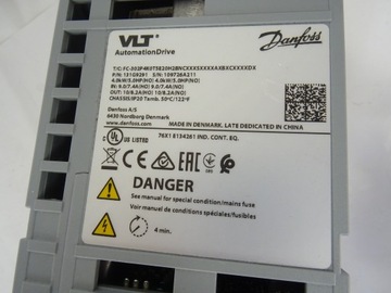 Инвертор Danfoss FC-302P4K0T5E20H2