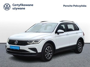 Volkswagen Tiguan II SUV Facelifting 2.0 TDI 150KM 2021 Volkswagen Tiguan 2.0 TDI 150KM Life DSG, Gwarancj