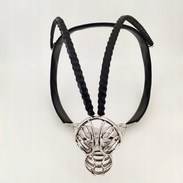 Мужской двойной провод из нержавеющей стали сзади Chasti