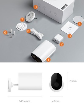 IP-камера IMILAB FHD НАРУЖНОЕ ОБНАРУЖЕНИЕ ОБЛАКОВ