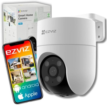 KAMERA IP WIFI ZEWNĘTRZNA OBROTOWA EZVIZ H8C DETEKCJA LUDZI ŚLEDZENIE AUDIO