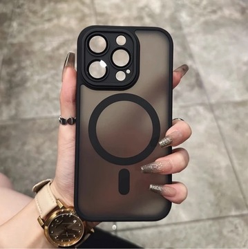 ЧЕХОЛ ДЛЯ IPHONE 14 PLUS УСИЛЕННЫЙ МАТОВЫЙ НА 360° ДЛЯ ЗАЩИТЫ КАМЕРЫ MAGSAFE