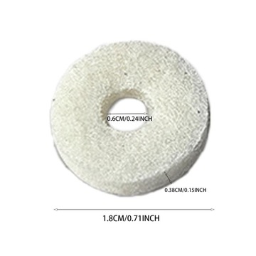 10x фетровые подушечки, аксессуары, сменный инструмент для ремонта, музыкальный эуфониум