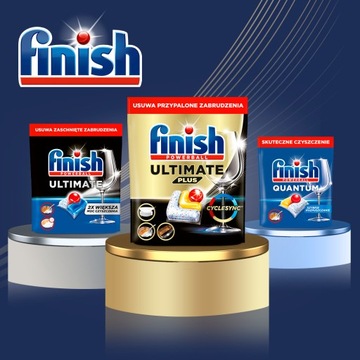 FINISH ULTIMATE LEMON KAPSUŁKI DO ZMYWARKI CYTRYNOWE DO NACZYŃ 100 SZTUK