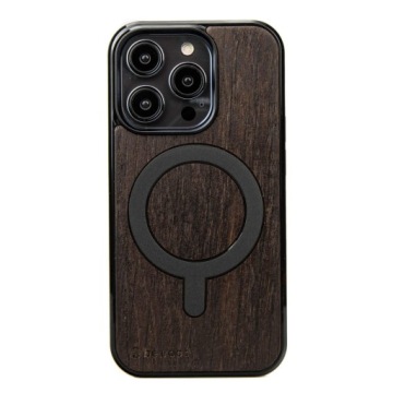 Dřevěné Pouzdro Bewood pro iPhone 15 Pro Dub Uzený s MagSafe