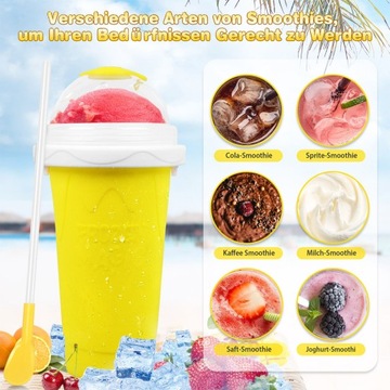 КРУЖКА ДЛЯ ПРИГОТОВЛЕНИЯ МОРОЖЕНОГО СОРБЕТА SLUSHY GRANITY 330МЛ