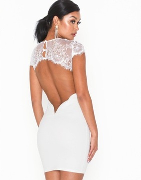 NLY БЕЛОЕ МИНИ-ПЛАТЬЕ S