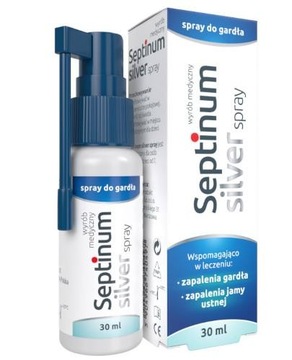 Septinum Silver Spray na ból gardła 30 ml