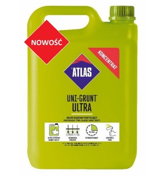 UNI-GRUNT ULTRA ATLAS UNIWERSALNY 4KG 180m2 NOWOŚĆ