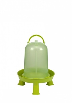 Poidło dla drobiu, z nóżkami, 5 l, pistacjowo - zielone