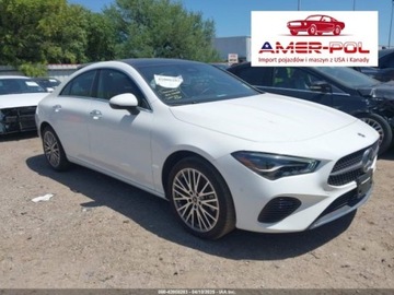 Mercedes CLA C118/X118 2025 Mercedes-Benz CLA 2025r., 2.0L 2.0 Hybryda 221KM