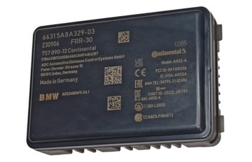 Bmw G70 G60 X2 U10 X5 G05 LCI czujnik sensor ACC FRR-30 5A8A329