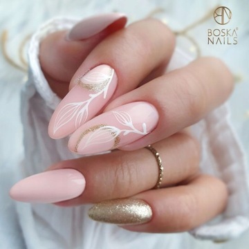 BOSKA NAILS TOP MILKY молочный гибридный лак