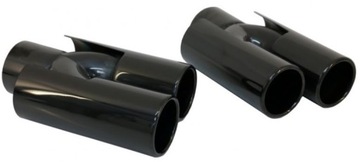 KOŃCÓWKI CZARNE M3 M5 M6 BMW E90 E92 E60 F30 F10