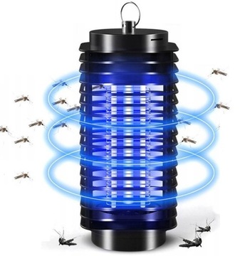 LAMPA UV OWADOBÓJCZA NA KOMARY MUCHY OWADY PUŁAPKA