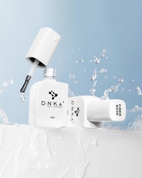 DNKa RUBBER BASE Kauczukowa 12 ml BAZA budująca do paznokci przezroczysta