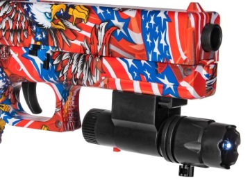 GLOCK JM-X2 ПИСТОЛЕТ С ГЕЛЕВЫМИ ШАРАМИ БЛАСТЕР ФОНАРИК