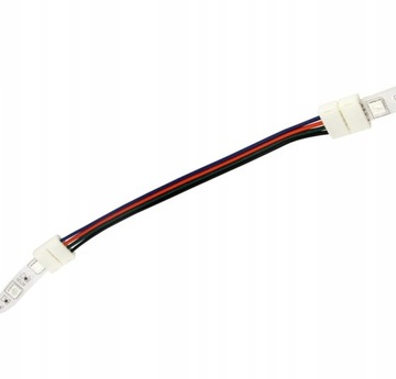 ZŁĄCZKA 4 PIN RGB DO TAŚMY LED Z PRZEWODEM 15CM