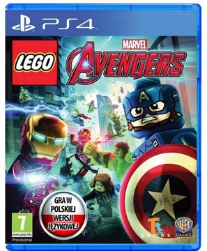 LEGO MARVEL AVENGERS PO POLSKU PS4 NOWA FOLIA