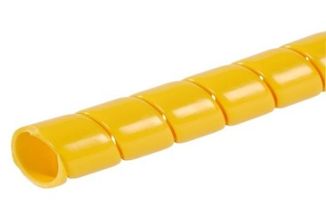 Osłona spiralna węża żółta WN08 6-12MM