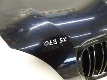 КАПОТ ПЕРЕДНЯЯ КРЫШКА ДВИГАТЕЛЯ ПЕРЕДНЯЯ ЧАСТЬ BMW X5 E70 КРАСКА 416
