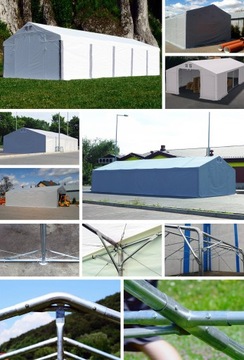 Namiot Budowlany 8x8m Ocynkowany DAS 560 P