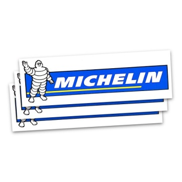 РЕТРО НАКЛЕЙКА PRL - ЛОГОТИП MICHELIN - КЛАССИКА OLDSCHOOL