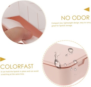 2 Pudełko Do Przechowywania Szminki Pojemnik Na Szminkę Etui Na Szminkę Uch