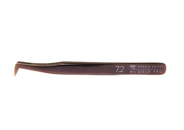 Pęseta do rzęs SWAN 7.2 GOLD PRO
