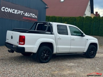 Volkswagen Amarok I Pick Up Double Cab 2.0 BiTDI 180KM 2016 Volkswagen Amarok WHITE E 180KM Alcantara Led Carbon 2.0 Diesel 180KM, zdjęcie 11