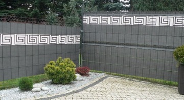 Лента ограждения 19,3см х 48м, темно-серая