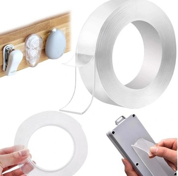 ЛЕНТА ДВУСТОРОННЯЯ МНОГОРАЗОВАЯ NANO 5M