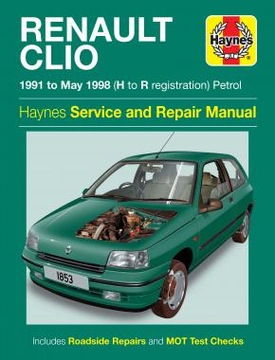 RENAULT CLIO I (1991 - 1998) NAPRAWA INSTRUKCJA