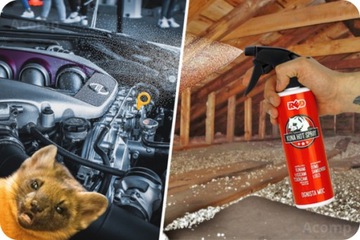 RED KUNA HOT SPRAY продукт для куниц, сильно раздражающий обоняние и вкус.