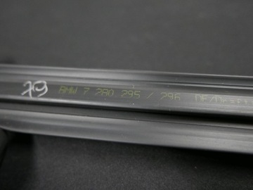 BMW F33 USZCZELKA WEWNNĘTRZNA SZYBY TYŁ LEWY 7280295