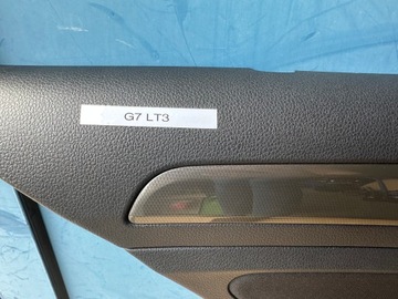 ОБИВКА ДВЕРИ СЛЕВА ЗАДНЯЯ, VW GOLF 7 VII
