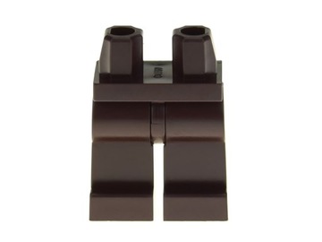 LEGO Nogi 970c00 brązowe ciemne