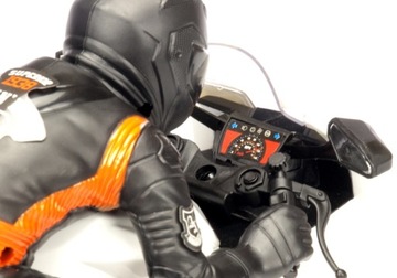 Motocykl z dźwiękiem i światłami, metal, display 7662