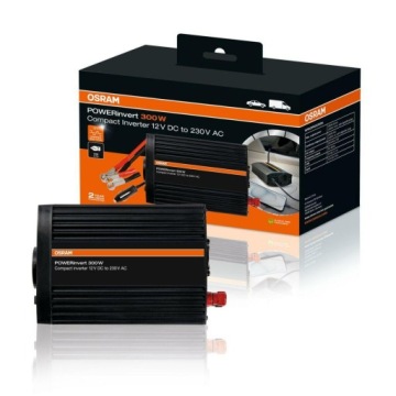 Синусоидальный инвертор OSRAM POWERinverter 12V DC 230V 300W