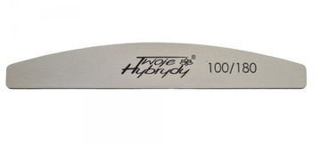 Pilnik półksiężyc Biały 100/180 Twoje Hybrydy - typu SLIM