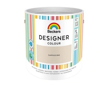 Beckers Designer Cappuccino Farba Lateksowa 2,5l
