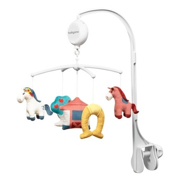 ЭЛЕКТРОННАЯ кроватка BABYONO CAROUSEL HORSES 793