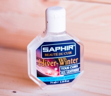 Odsalacz do SKÓR antysól Hiver Winter SAPHIR 75ml