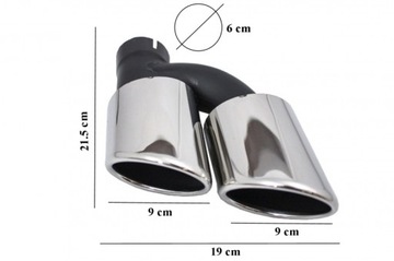 Dyfuzor Wydech Spoiler Audi A6 S6 C7 (12-15)