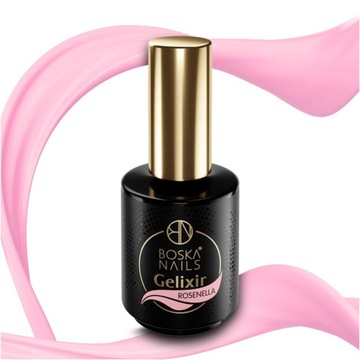 GELIXIR ŻEL W BUTELCE ROSENELLA BOSKA NAILS 15ML