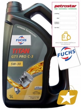 FUCHS TITAN GT1 PRO C3 XTL 5W30 5L