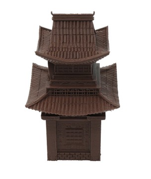 Маленькая Япония - маленькая башня для игры в кости - Конец судьбы Сёгун Крошечные башни Башня для игры в кости