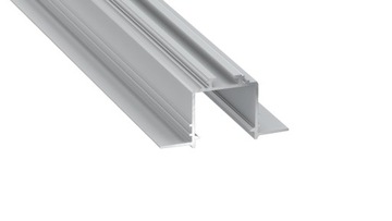 Profil aluminiowy LED do PŁYT GK RIGIPS SUBLI 1M